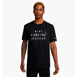 Футболка чоловіча Nike Dri-Fit Run Division MenS Running T-Shirt Black FJ2356-010, Размер: M, Наличие: Склад (1-3 дня), фото 