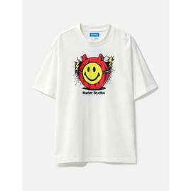 MARKET SMILEY MASKED T-SHIRT, Размер: M, Наличие: Склад (1-3 дня), фото 