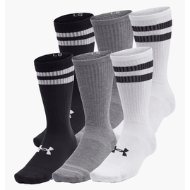 Шкарпетки Under Armour Essential 6pk Crew, Размер: 36.5-42, Наличие: Склад (1-3 дня), фото 