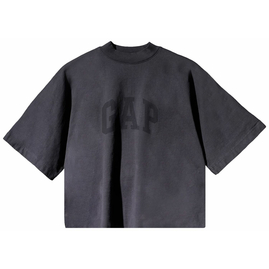 Yeezy Gap Engineered by Balenciaga Cropped Dove No Seam Tee 'Black', Размер: M, Наличие: Склад (1-3 дня), фото 