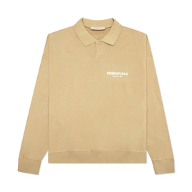 Fear Of God Essentials Tan Polo Shirt, Розмір: L, Наявність: Склад (1-3 дня), фото 