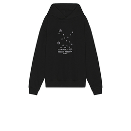 MAISON MARGIELA OVERSIZED CALENDAR GRAPHIC LOGO HOODIE, Размер: L, Наличие: Склад (1-3 дня), фото 
