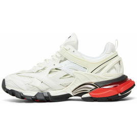Balenciaga Track.2 White/Red Chunky Shoes, Размер: 41, Наличие: Склад (1-3 дня), фото 