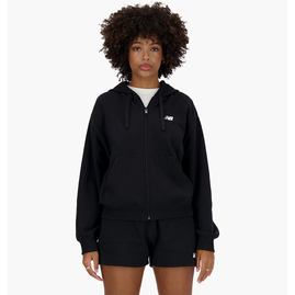 Толстовка жіноча New Balance Full-Zip Black WJ41501BK, Розмір: XS, Наявність: Склад (1-3 дня), фото 