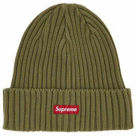SUPREME OVERDYED BEANIE DUSTY OLIVE, Наличие: Склад (1-3 дня), фото 