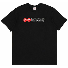 SUPREME/ZOO YORK TRANSIT TEE BLACK, Размер: M, Наличие: Склад (1-3 дня), фото 