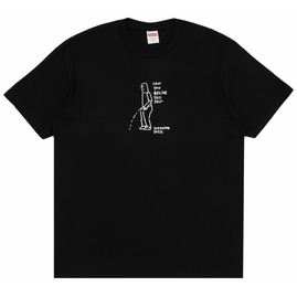SUPREME PISS TEE BLACK, Размер: M, Наличие: Склад (1-3 дня), фото 