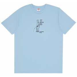 SUPREME PISS TEE POWDER BLUE, Размер: M, Наличие: Склад (1-3 дня), фото 