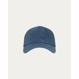 Stussy WAXED CURSIVE STITCH SNAPBACK TRUCKER, Размер: ONE-SIZE, Наличие: Склад США (10-24 дня), фото 