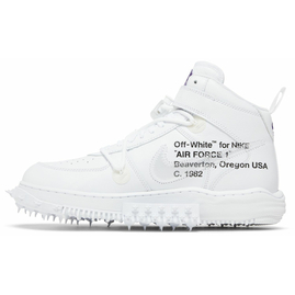 Nike Air Force 1 Mid Off-White Graffiti White, Розмір: 42, Наявність: Забрати зараз, фото 