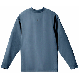 Yeezy Gap Engineered by Balenciaga Logo Long-Sleeve Tee Dark Blue, Размер: M, Наличие: Забрать сейчас, фото 