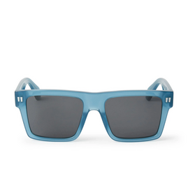 OFF-WHITE Men's Lawton Acetate Square Sunglasses In Blue Dark Grey, Размер: MISC, Наличие: Забрать сейчас, фото 