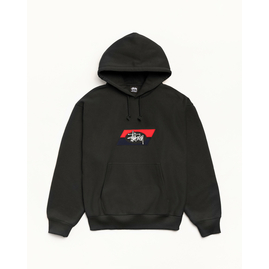 Stussy DOUBLE STRIPE EMBROIDERED HOODIE, Размер: S, Наличие: Склад США (10-24 дня), фото 
