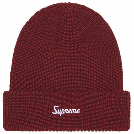 SUPREME LOOSE GAUGE BEANIE CARDINAL, Размер: O/S, Наличие: Склад (1-3 дня), фото 
