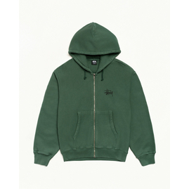 Stussy BASIC ST&Uuml;SSY ZIP HOODIE PIGMENT DYED, Размер: S, Наличие: Склад США (10-24 дня), фото 
