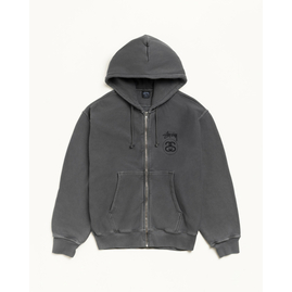 Stussy STOCK LINK ZIP HOODIE PIGMENT DYED, Размер: S, Наличие: Склад США (10-24 дня), фото 