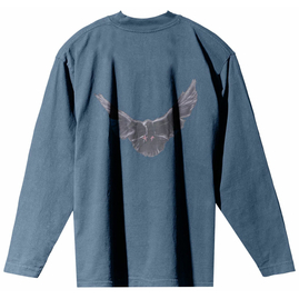 Yeezy Gap Engineered by Balenciaga Dove Long-Sleeve Tee 'Dark Blue', Розмір: XS, Наявність: Забрати зараз, фото 