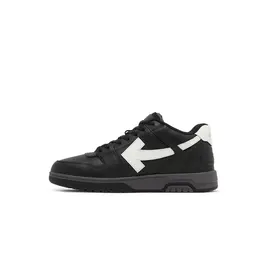 OFF-WHITE Out Of Office OOO Low Tops Black Grey White, Размер: 41, Наличие: Забрать сейчас, фото 