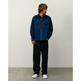 Stussy WORK DENIM SHIRT, Размер: S, Наличие: Склад США (10-24 дня), фото 