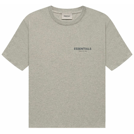 Fear of God Essentials Dark Heather Oatmeal Tee, Размер: M, Наличие: Склад (1-3 дня), фото 