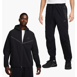 Спортивний костюм чоловічий Nike Tech Woven Black HM7151-010__HM8241-010, Размер: S, Наличие: Склад (1-3 дня), фото 