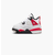 Кросівки дитячі Air Jordan 4 Retro Red Cement White BQ7670-161, Розмір: 21, Наявність: Склад (1-3 дня), фото 