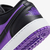 Кросівки дитячі Air Jordan 1 Low Gs Purple Venom Black/Violet 553560-505, Размер: 38.5, Наличие: Склад (1-3 дня), фото , изображение 2