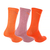Шкарпетки унісекс Nike Ed Plus Ltwt Cr 3Pr 132 Orange/Pink DC7537-907, Размер: M, Наличие: Склад (1-3 дня), фото , изображение 2