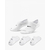 Шкарпетки унісекс Nike Evereday Plus Cush Footie White Dh5463-903, Размер: M, Наличие: Склад (1-3 дня), фото , изображение 2