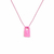Chrome Hearts Pink Resin Flame Lock Pendant Ball Chain Necklace, Размер: MISC, Наличие: Забрать сейчас, фото , изображение 2
