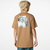 Футболка чоловіча Converse Live Tee Brown 10023793-260, Размер: S, Наличие: Склад (1-3 дня), фото , изображение 2