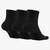 Шкарпетки унісекс Air Jordan U J Everyday Max Ankl (3 пари) Black SX5544-010, Размер: 34-38, Наличие: Склад (1-3 дня), фото , изображение 3