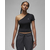 Топ жіночий Air Jordan Sport WomenS Asymmetrical Short-Sleeve Top Black DV1267-010, Размер: M, Наличие: Склад (1-3 дня), фото , изображение 2