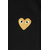 Comme Des Garcons Play Unisex Gold Heart T-Shirt - Black, Размер: M, Наличие: Забрать сейчас, фото , изображение 5