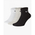 Шкарпетки унісекс Nike Cushion Quarter Training (3 пари, утеплені) Black/Grey/White SX4926-901, Размер: 34-38, Наличие: Склад (1-3 дня), фото , изображение 2