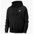 Толстовка чоловіча Nike M NSW CLUB HOODIE FZ BB Black BV2645-010, Размер: L, Наличие: Склад (1-3 дня), фото 