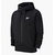 Толстовка чоловіча Nike M Nsw Club Hoodie Fz Ft Black BV2648-010, Размер: M, Наличие: Склад (1-3 дня), фото 