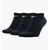 Шкарпетки унісекс Nike (3 пари) Value Black SX2554-001, Размер: 34-38, Наличие: Склад (1-3 дня), фото 