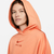Худі жіноче Nike Air Fleece Hoodie Orange DQ6915-871, Размер: S OVER, Наличие: Склад (1-3 дня), фото , изображение 3