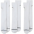 Шкарпетки унісекс Nike J Cush Poly Crew3 White DX9632-100, Размер: 34-38, Наличие: Склад (1-3 дня), фото , изображение 3