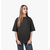Футболка унісекс Uniqlo Airism Cotton Oversized Crew Neck Half-Sleeve T-Shirt Grey 465185-07, Размер: S, Наличие: Склад (1-3 дня), фото , изображение 5