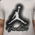 Футболка чоловіча Air Jordan Flight Mvp White/Black HJ2330-133, Размер: L, Наличие: Склад (1-3 дня), фото , изображение 4
