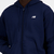 Толстовка чоловіча New Balance Sport Essentials Full Zip Blue MJ41502NNY, Размер: S, Наличие: Склад (1-3 дня), фото , изображение 4