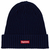 SUPREME OVERDYED BEANIE LIGHT NAVY, Наличие: Склад (1-3 дня), фото 