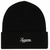 SUPREME/ZOO YORK BEANIE BLACK, Размер: O/S, Наличие: Склад (1-3 дня), фото 