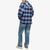 Represent Distressed Flannel Shirt Blue, Размер: L, Наличие: Забрать сейчас, фото , изображение 3