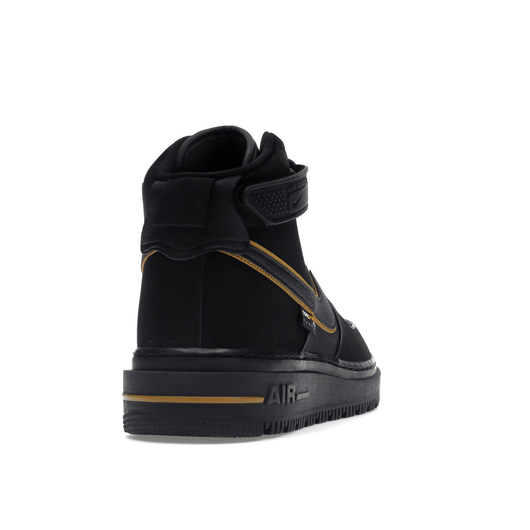 Nike Air Force 1 Boot Cordura Black Gold, Размер: 38.5, фото , изображение 5