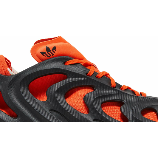 Мужские кроссовки adidas adiFOM Q Core Black Imperial Orange (HP6581), Размер: 42.5, фото , изображение 3
