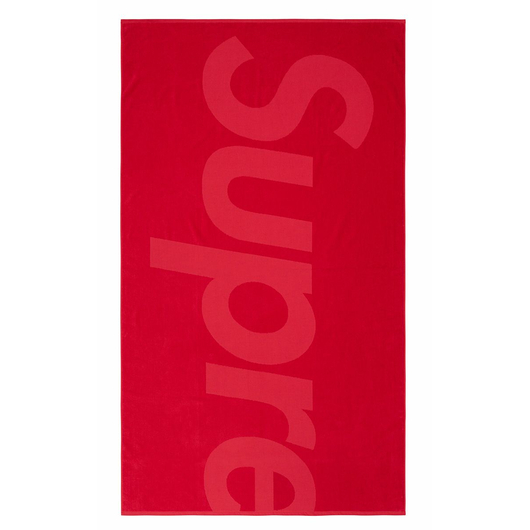 Полотенце Supreme Tonal Logo Towel 'Red' (SS23A111-RED), Размер: MISC, фото 