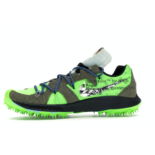 Nike Zoom Terra Kiger 5 OFF-WHITE Electric Green (W), Размер: 49.5, фото , изображение 4